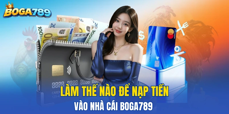 Hướng dẫn nạp tiền tại BOGA789 qua 5 bước