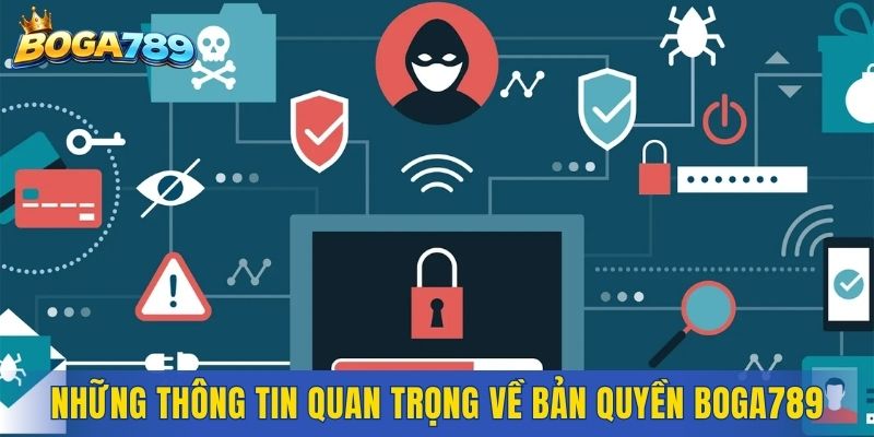Những thông tin quan trọng về bản quyền của Boga789